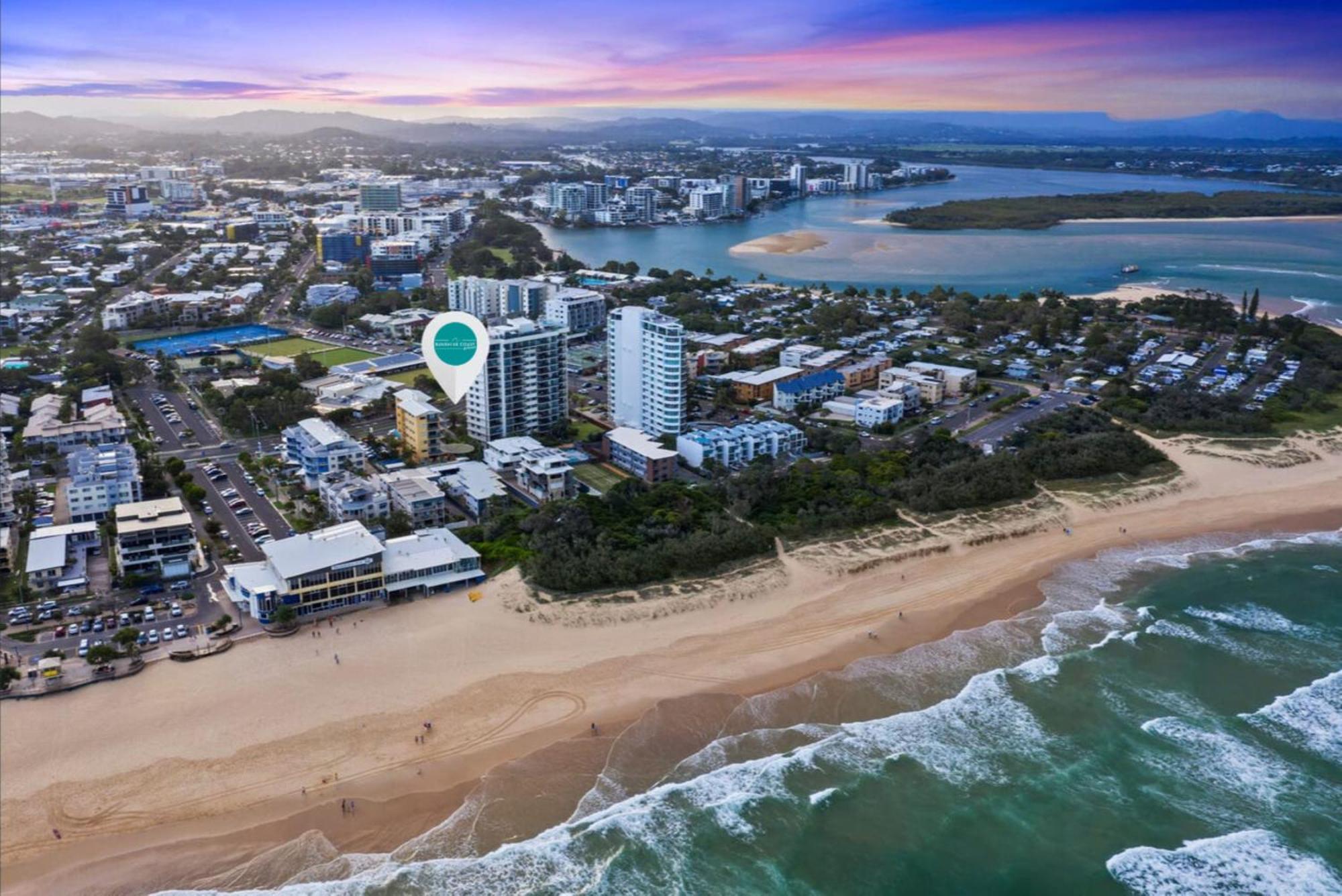Sunshine Towers Boutique Apartments Maroochydore Esterno foto